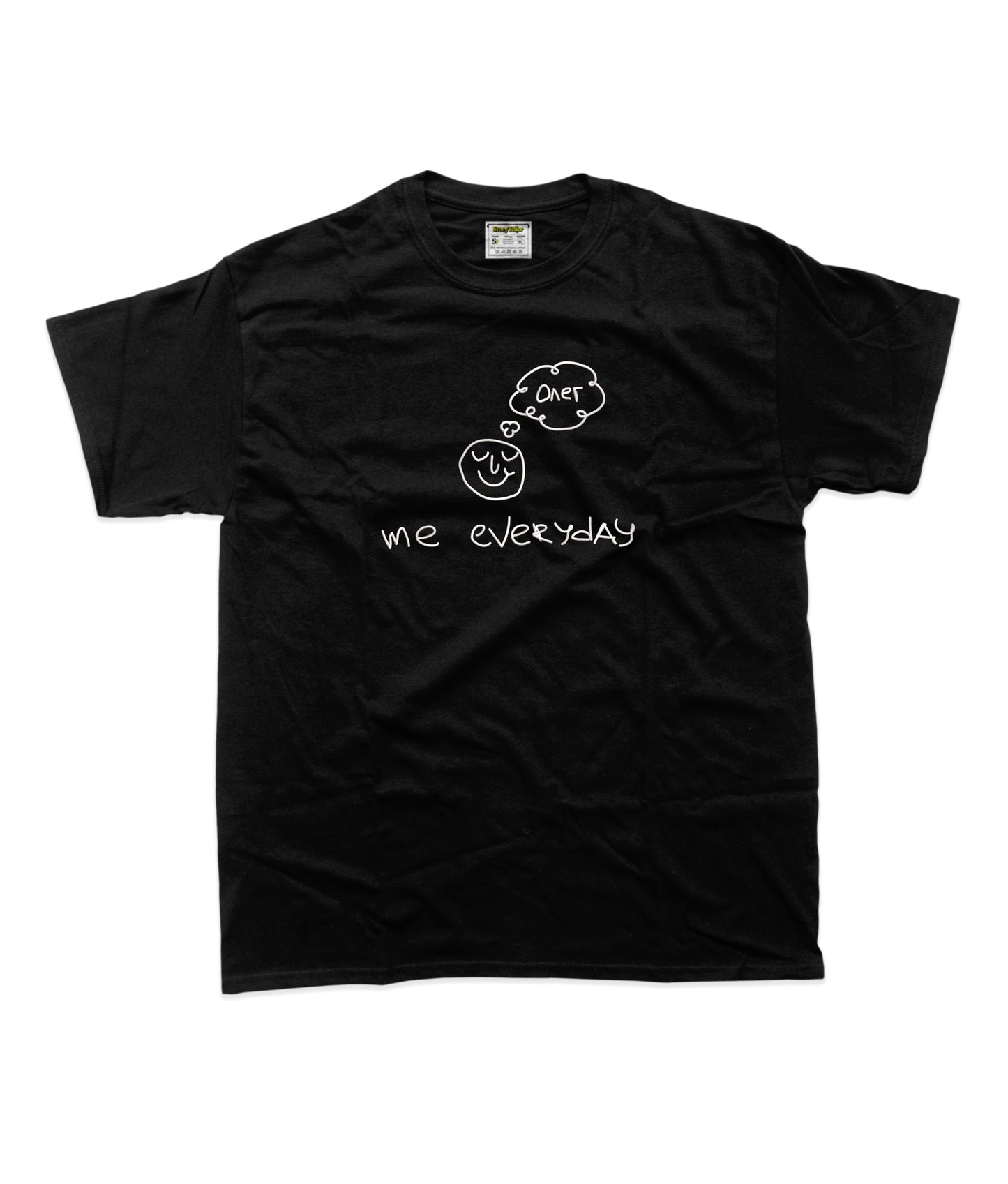 Дитяча футболка з вишивкою 20х20 - Думки про Олега by Oleh_Antonov