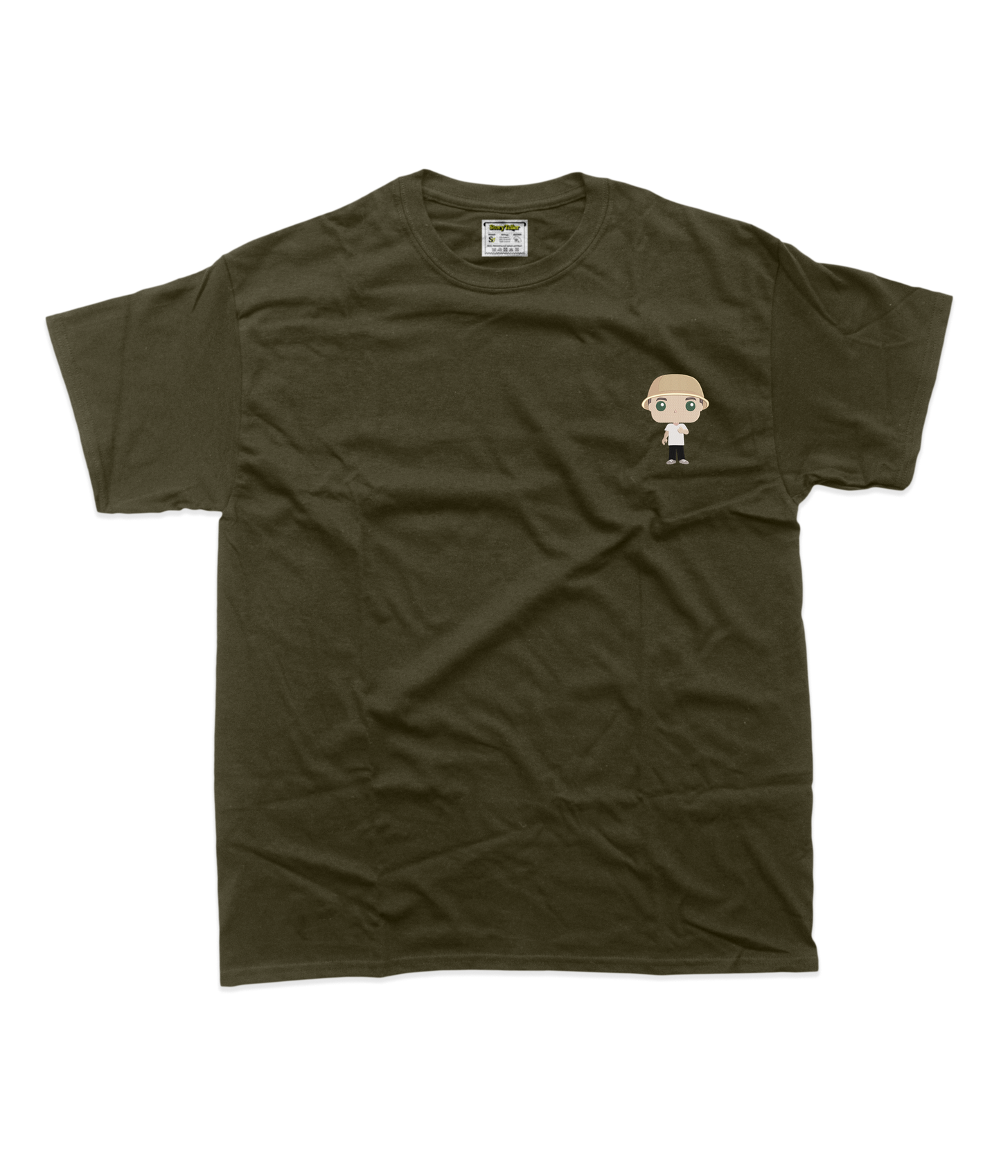 Чоловіча футболка з вишивкою 10х10 см - Фанко-поп