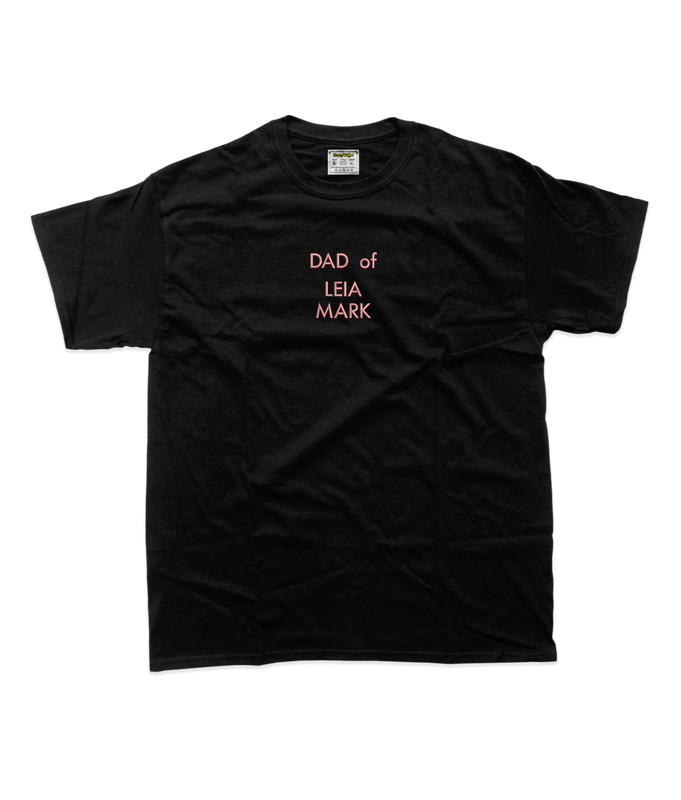 Жіноча футболка з вишивкою - Тато "Леї"