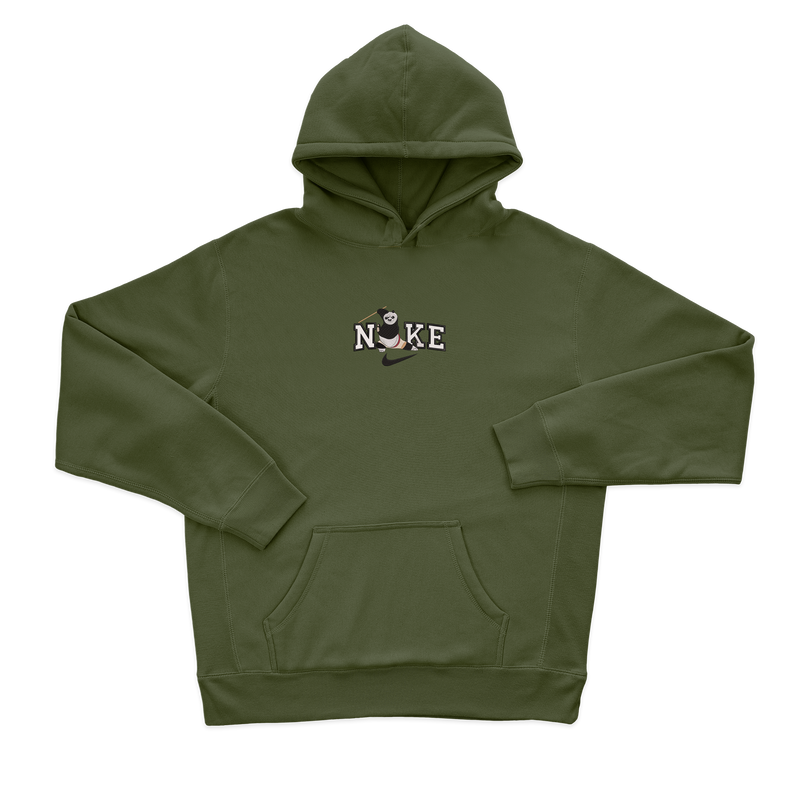 Жіночий худі з вишивкою 20х20 см - Найк Кунг-Фу Панда