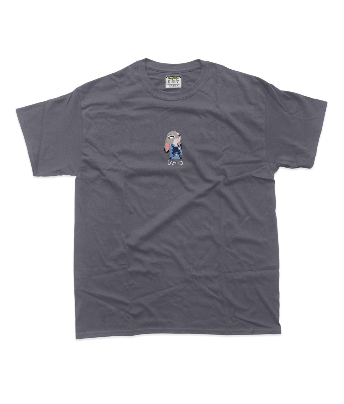 Чоловіча футболка з вишивкою 10х10 см - Зоотрополіс