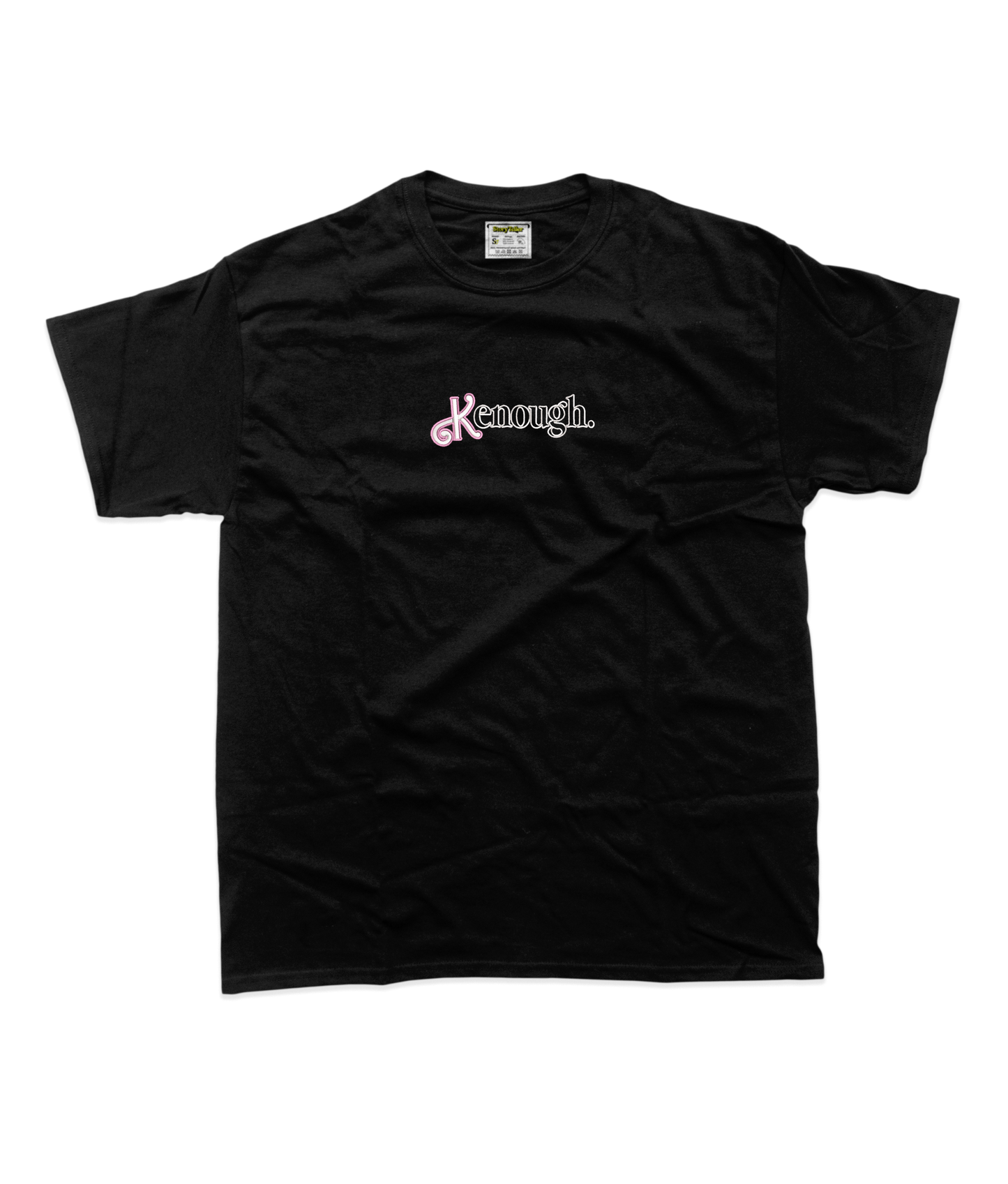 Чоловіча футболка з вишивкою 20х20 см - І'мя Кен