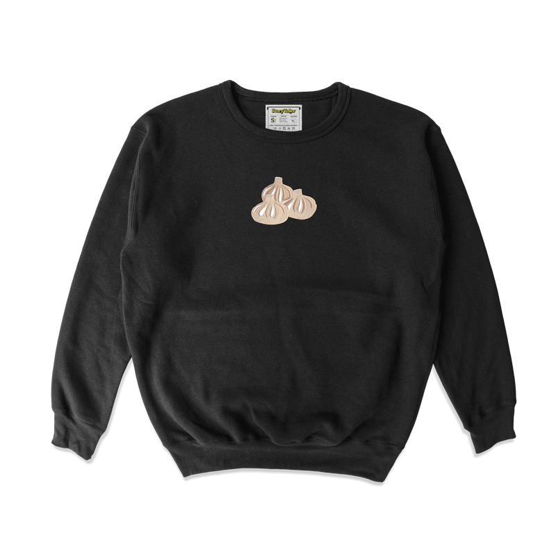 Чоловічий світшот з вишивкою 20х20 см - Три хінкалі