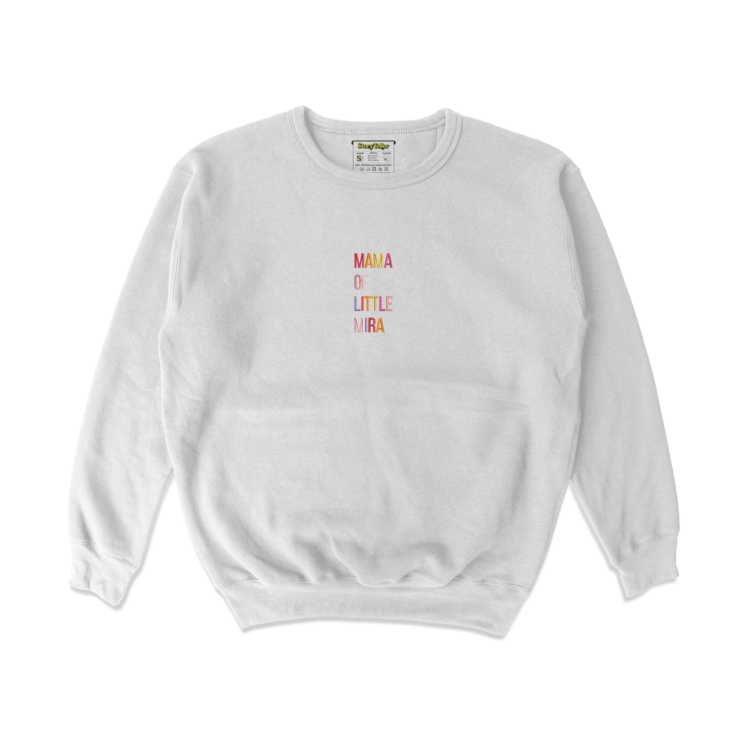 Чоловічий світшот з вишивкою 20х20 см - Mama of little Mira