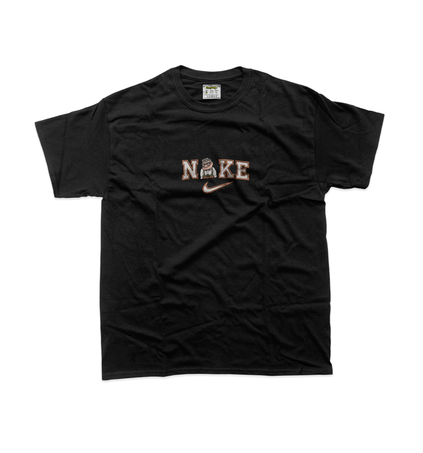 Чоловіча футболка з вишивкою 20х20 см - Найк дідусь