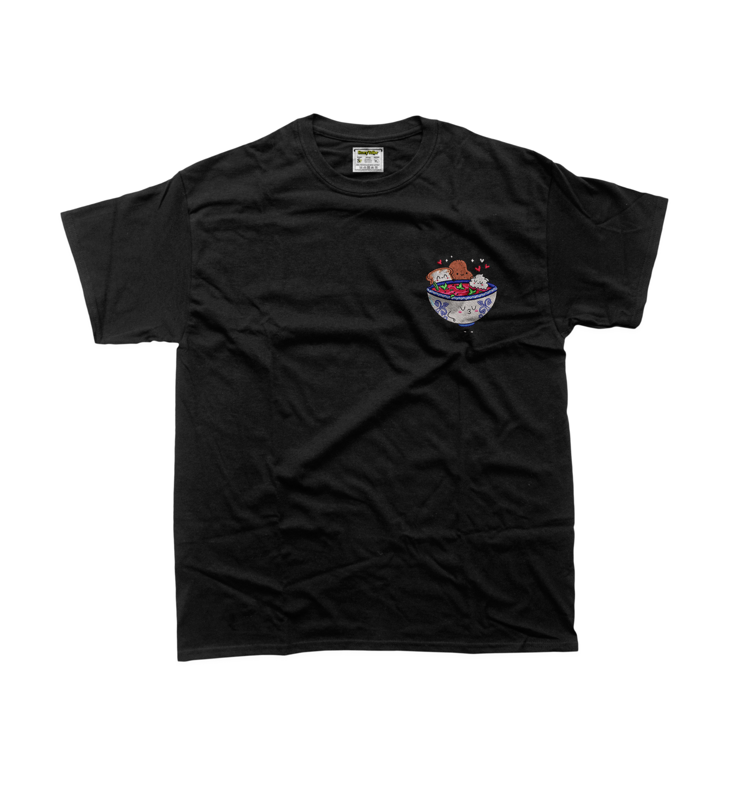 Чоловіча футболка з вишивкою 10х10 см - Борщик