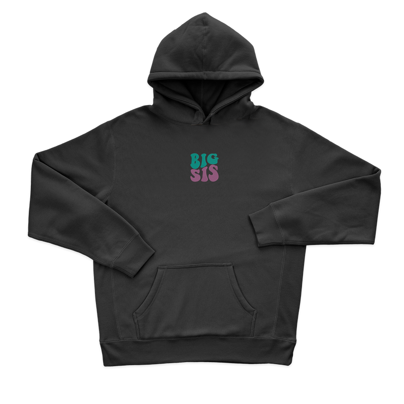 Дитячий худі з вишивкою 20х20 см - Big Sis