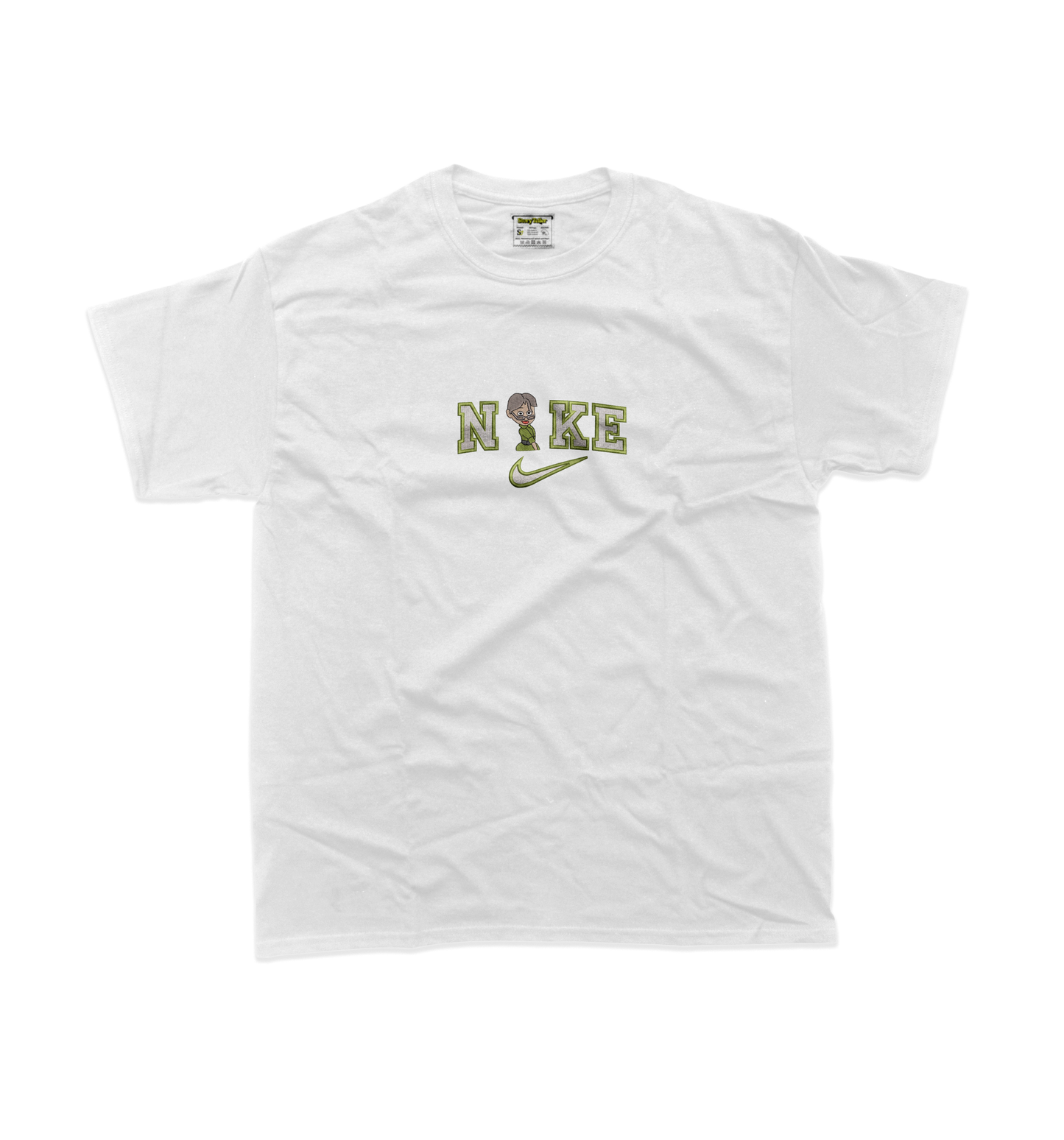 Чоловіча футболка з вишивкою 20х20 см - Найк бабуся