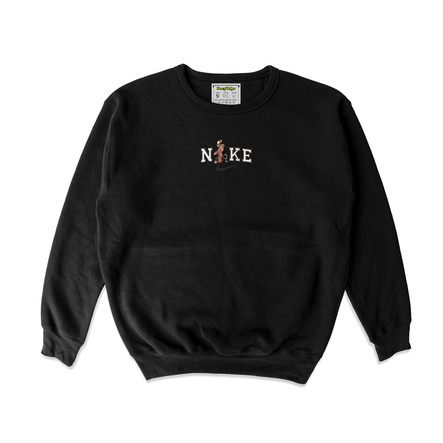 Чоловічий світшот з вишивкою 20х20 см - Найк Майстер Тигриця