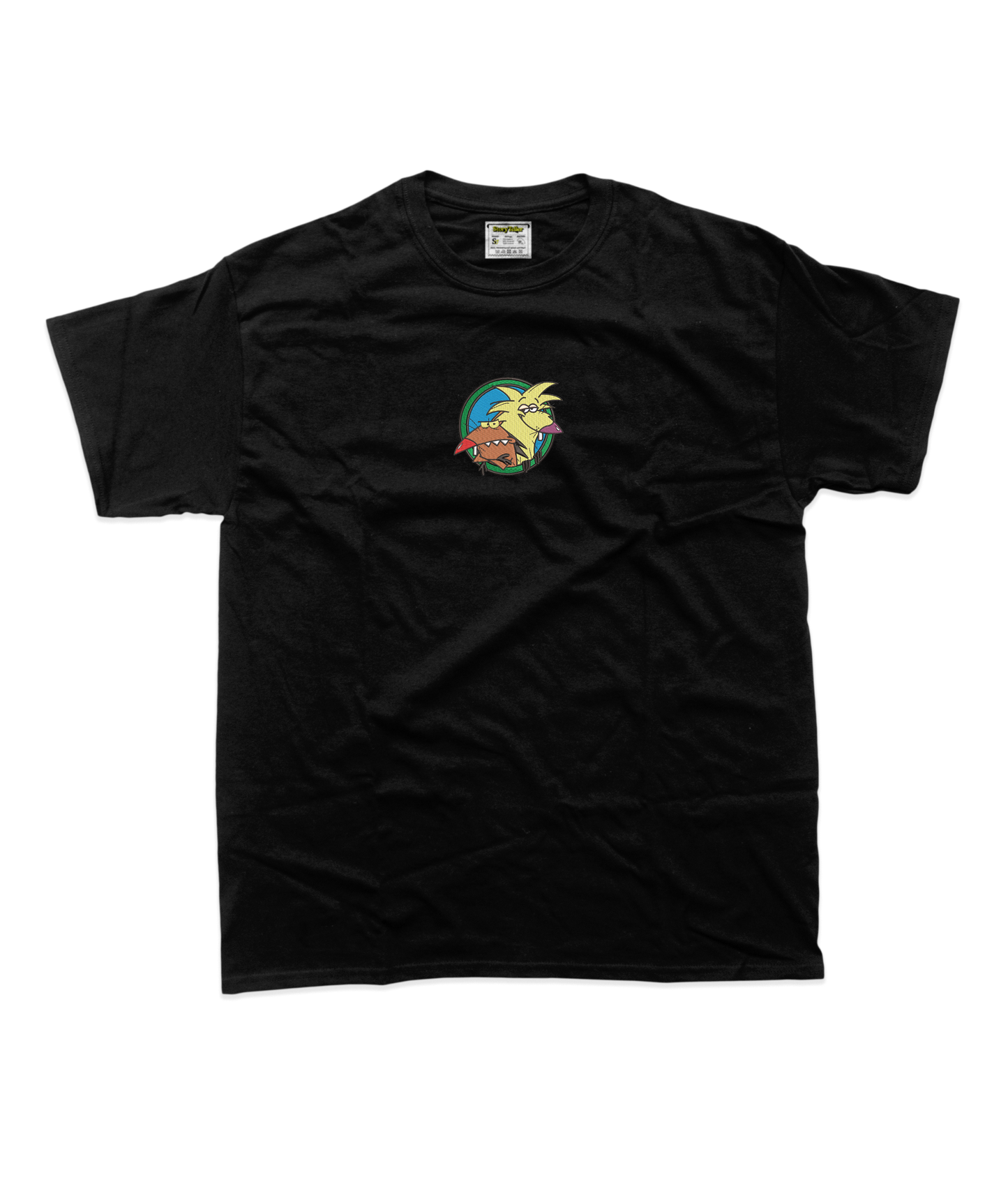 Дитяча футболка з вишивкою 10х10 см - Злюки бобри