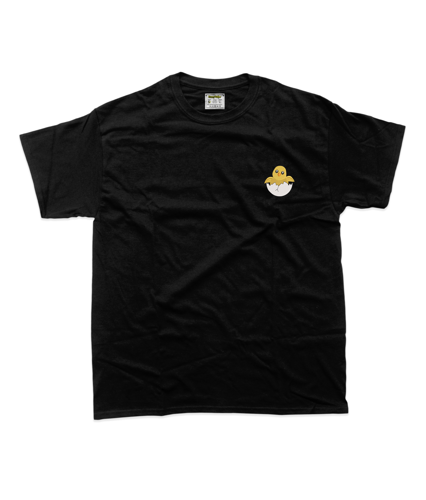 Чоловіча футболка з вишивкою 10х10 см - Емодзі