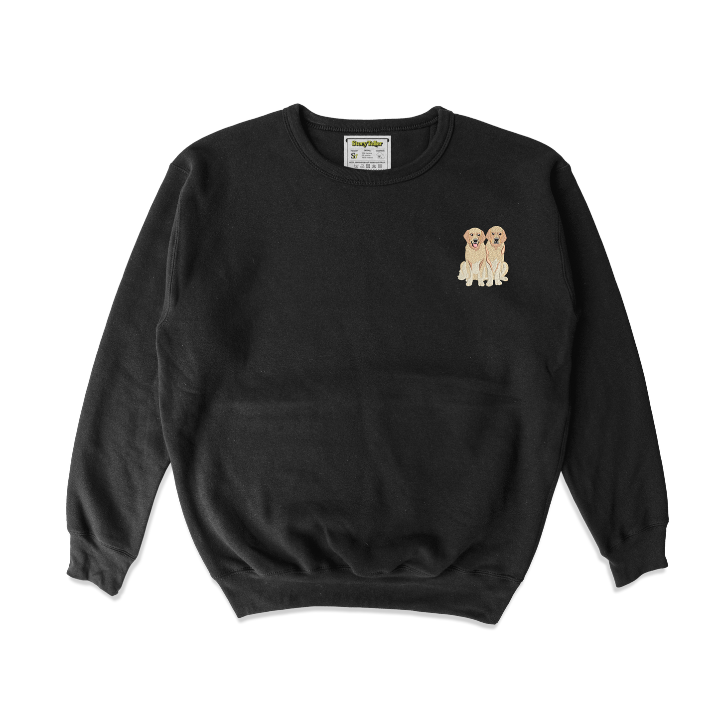 Чоловічий світшот з фотовишивкою собачок