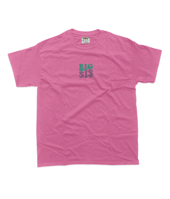 Дитяча футболка з вишивкою 20х20 см - Big Sis