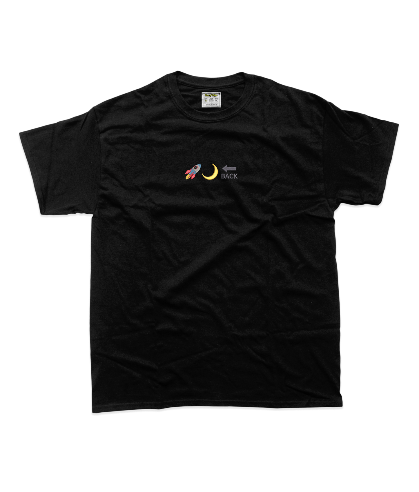 Чоловіча футболка з вишивкою 15х15 см - Емодзі