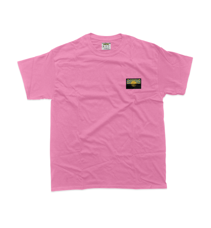 Дитяча футболка з вишивкою 10х10 см - Прапор Донеччини