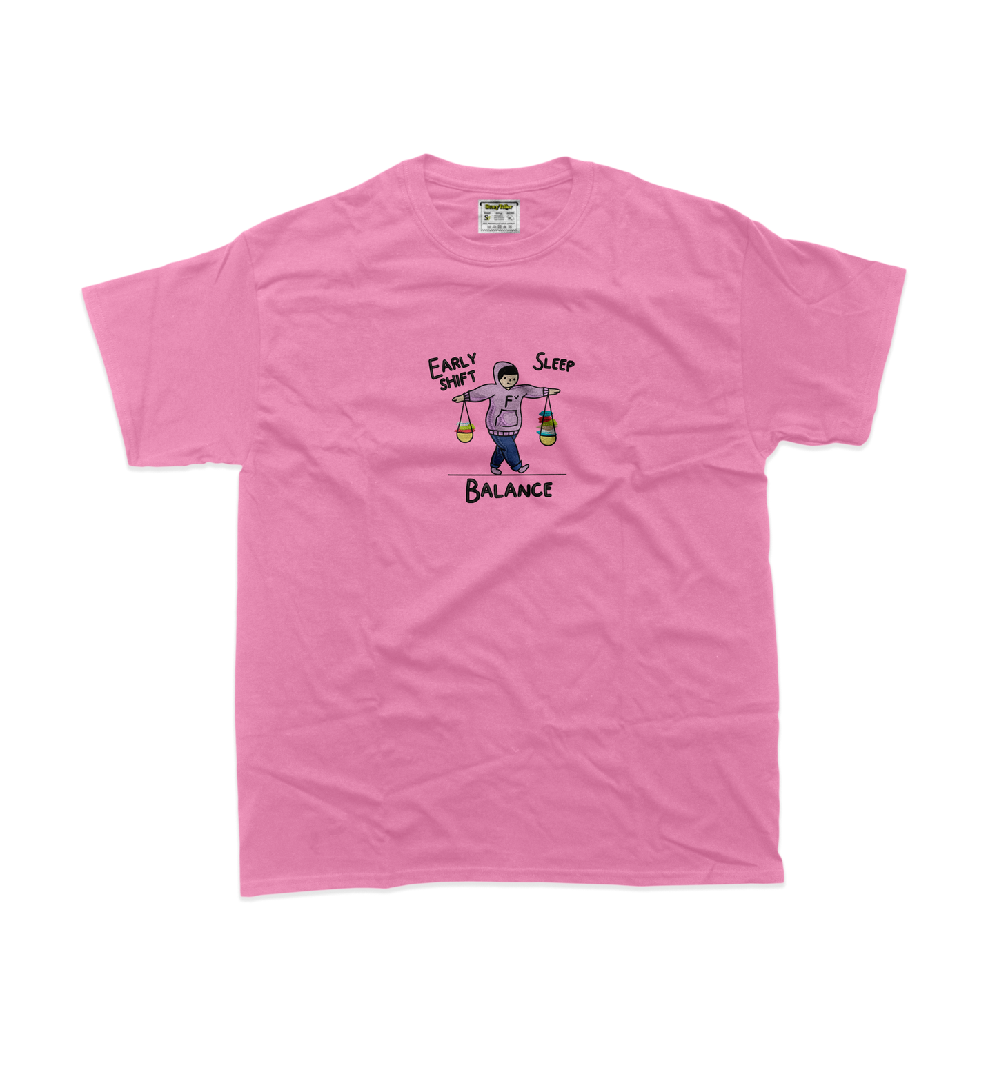 Дитяча футболка з вишивкою 20х20 см - Баланс