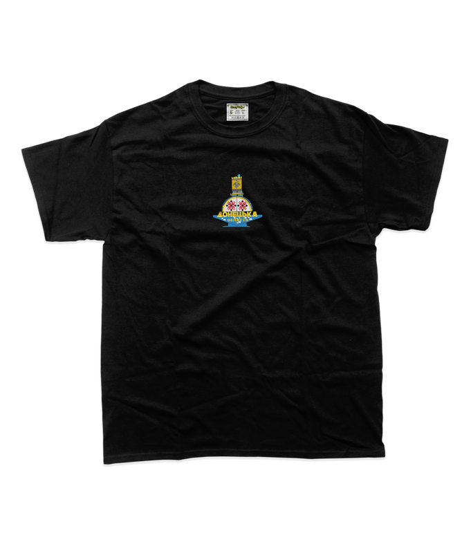 Дитяча футболка з вишивкою 20х20 см - стела Донбасу