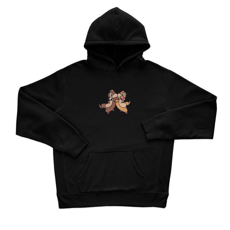 Жіночий худі з вишивкою 20х20 см - Чіп і Дейл